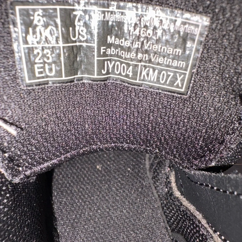 Dr. Martens Black Lace-Up Boots - Picture 5 of 7